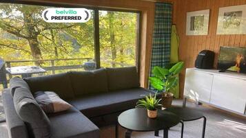 Älytelevisio, takka, DVD-soitin