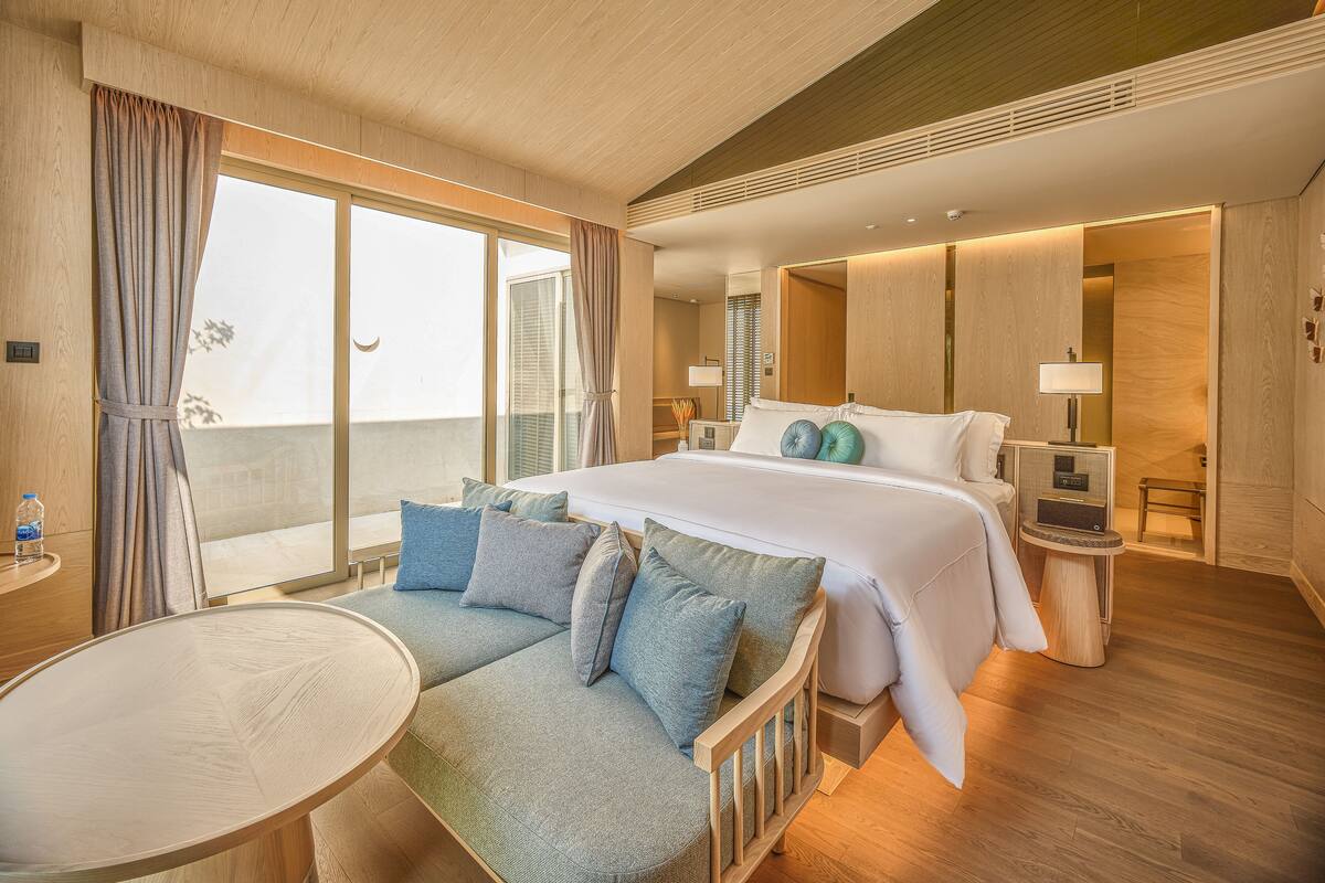 客房, 花園景觀 | 埃及棉床單、高級寢具、Tempur-Pedic 床墊、迷你吧