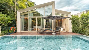 Villa, Private Pool | 1 bedroom, Egyptian cotton sheets, premium bedding, Tempur-Pedic beds