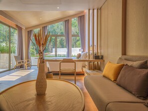 Deluxe-Doppel- oder -Zweibettzimmer | Bettwäsche aus ägyptischer Baumwolle, hochwertige Bettwaren