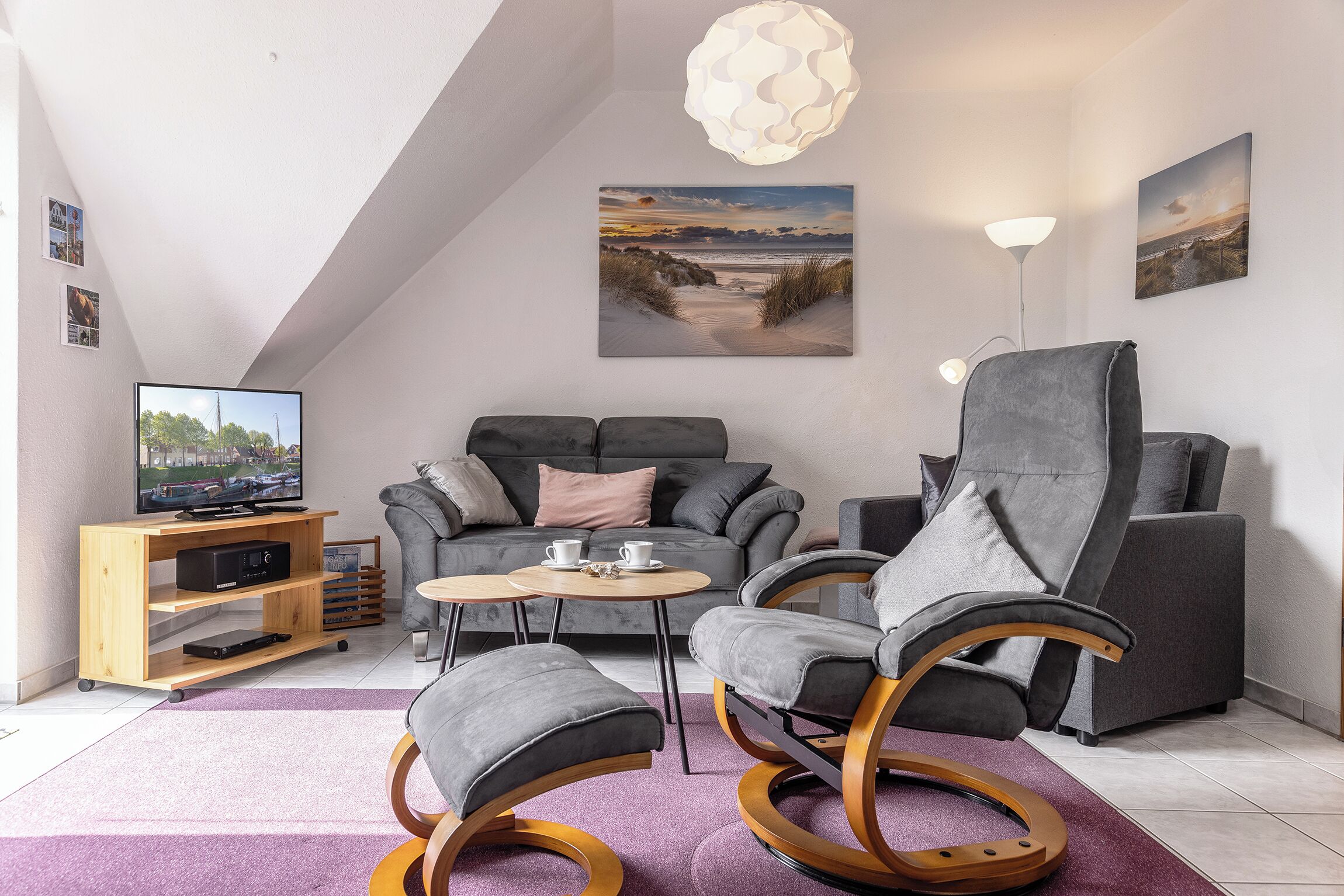 Fernseher, Stereoanlage