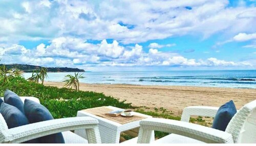 Romantic 2BR w/ own direct Beach Acces & sunrise
