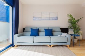 Duplex, 3 Bedrooms | Living area | 43-inch Smart TV with satellite channels - Lucas House by Sitges Group (Sitges)