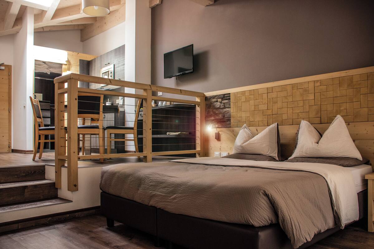 Luxury Double Room | Premium bedding, down duvets, in-room safe, blackout curtains