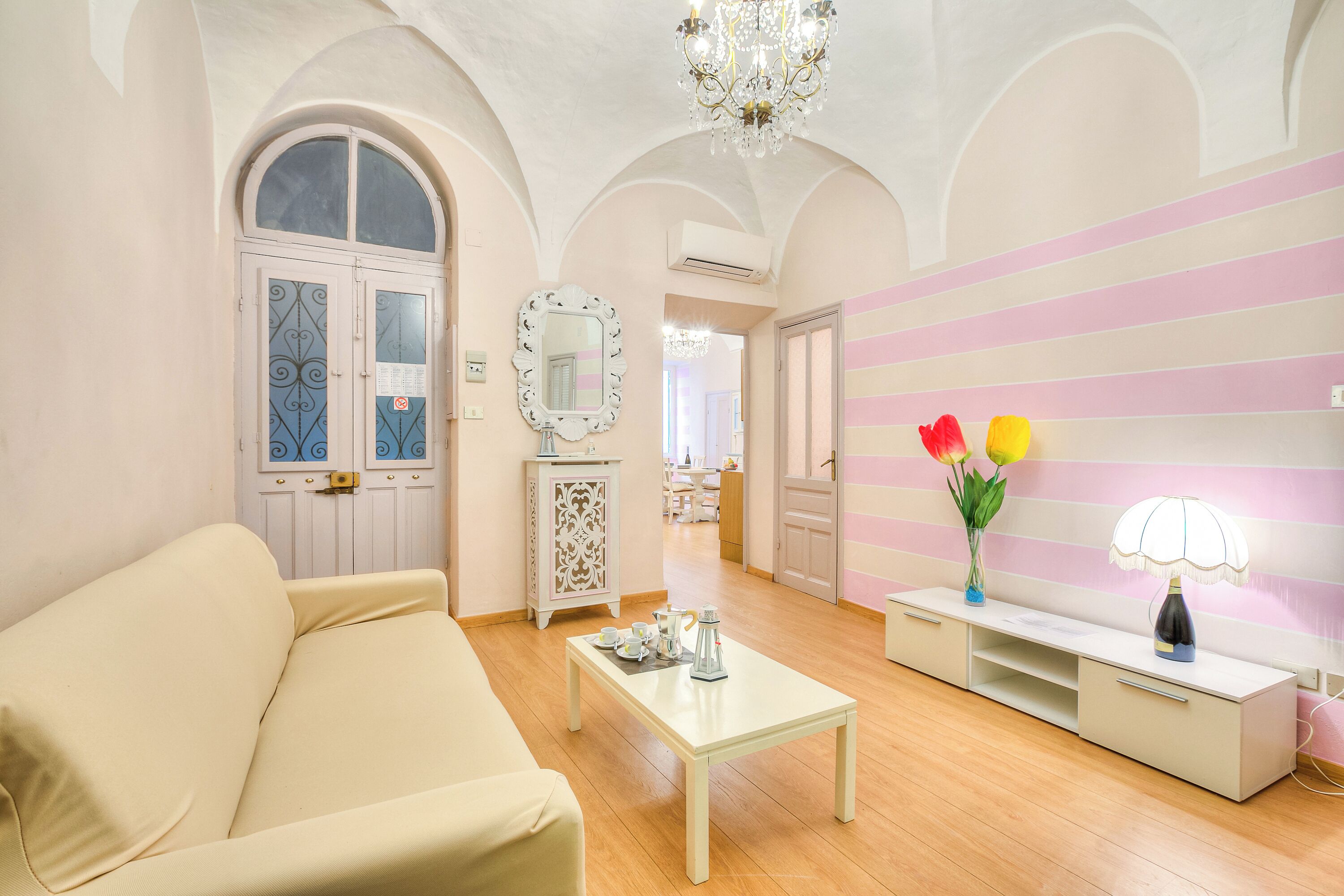 Appartement Familial, plusieurs chambres, vue mer (Goccia Di Mare 50m From The Sea) | Coin séjour