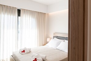 Luxury-Apartment | 3 Schlafzimmer, Daunenbettdecken, Verdunkelungsvorhänge
