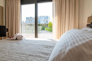 Luxury-Apartment | 3 Schlafzimmer, Daunenbettdecken, Verdunkelungsvorhänge