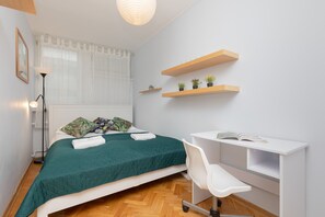 1 개의 침실, 무료 WiFi, 침대 시트