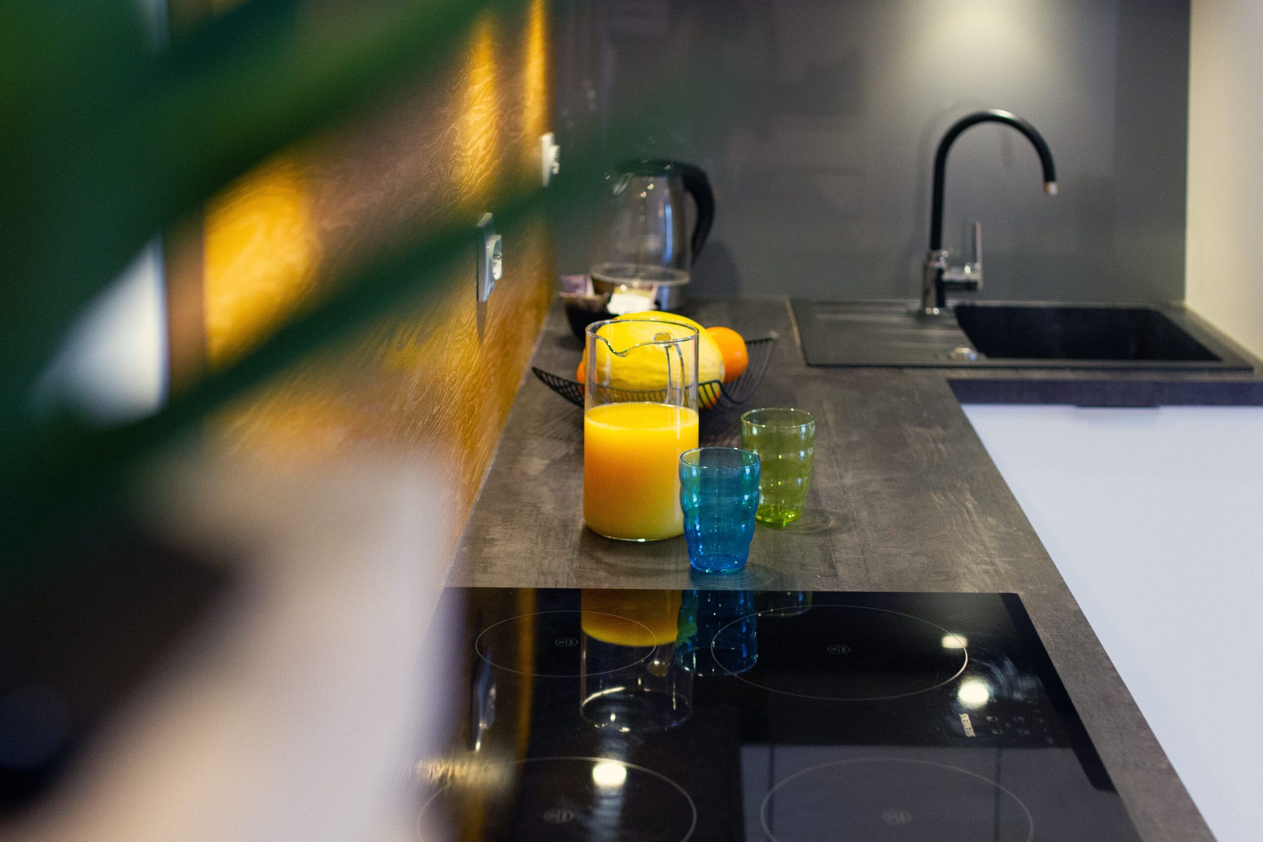 Kühlschrank, Ofen, Herdplatte, Geschirrspüler