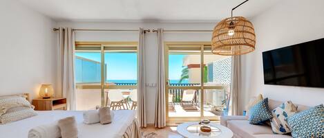 1 室のベッドルーム、アイロン / アイロン台、WiFi (無料)、ベッドシーツ