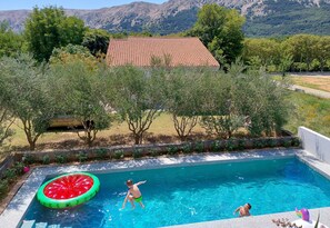 Seasonal outdoor pool - Pool Apartment Sapore Di Mare 4 (Baska)