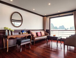 President Suite Terrace | Living area | Flat-screen TV