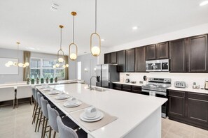 Villa, Multiple Bedrooms | Private kitchen - The Ultimate New 15 Bedroom Vernada Villa by RedAwning (Kissimmee)