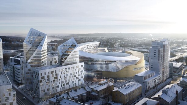 Exterior - New studio with views from 13th floor (Tampere)