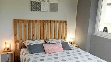 1 makuuhuone, ilmainen Wi-Fi, vuodevaatteet