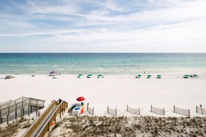 On the beach