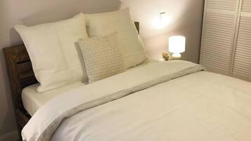 2 chambres, lit parapluie, Wi-Fi gratuit, draps fournis