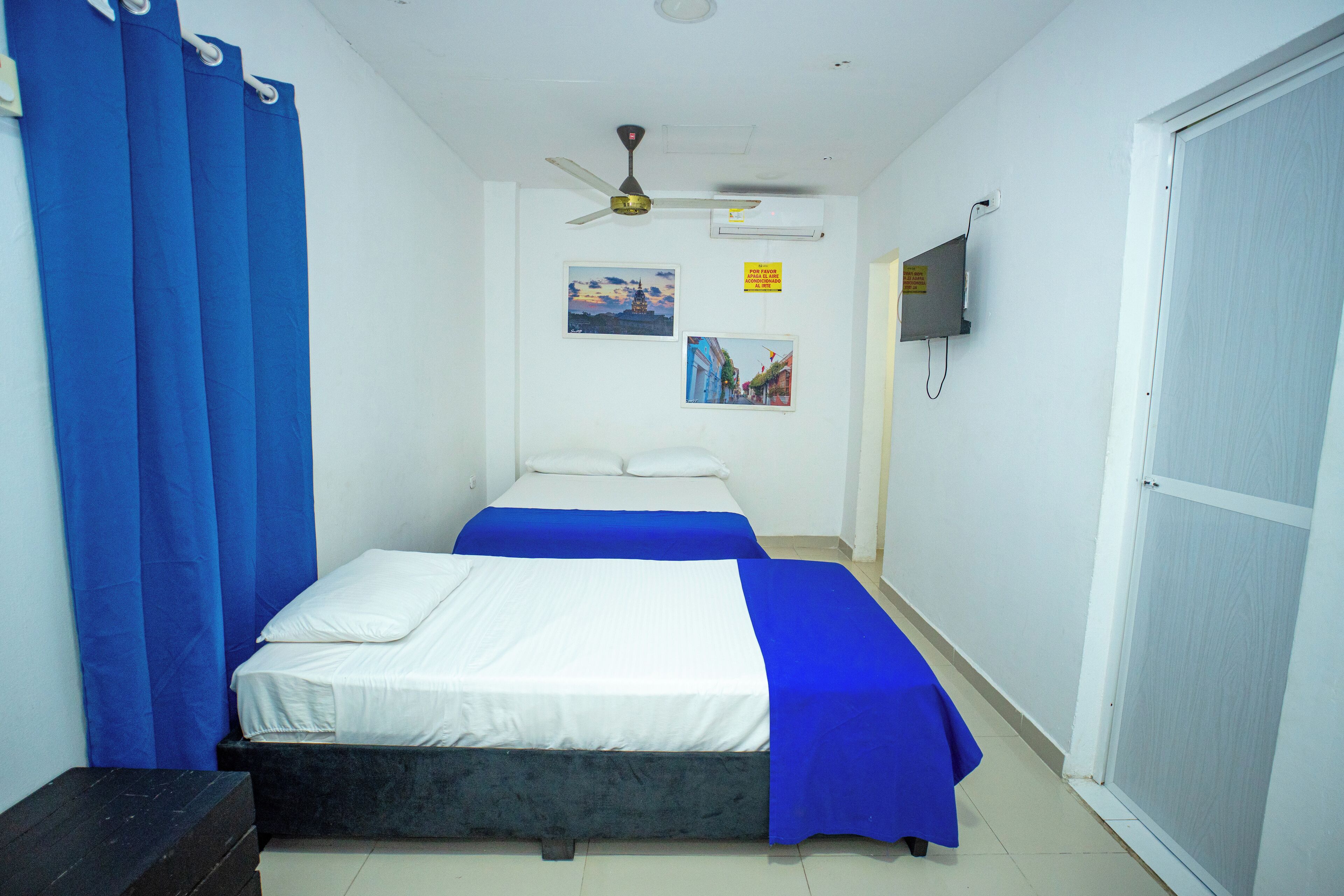 Cuadruple Superior | 熨斗/熨板、免费 WiFi、床单