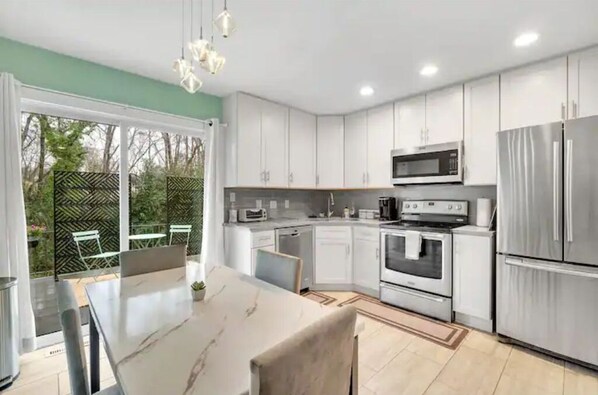 Private kitchen - 2BR Condo~ Relax or Work Remotely with A+ Location (Charlotte)