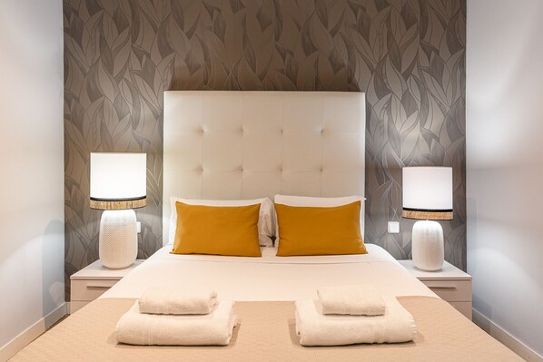 1 bedroom, iron/ironing board, free WiFi, bed sheets - Waou Apartamentos en Sol Superior 1 (Madrid)