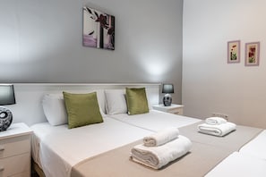 1 dormitorio, tabla de planchar con plancha, wifi gratis y ropa de cama