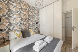 2 habitaciones, tabla de planchar con plancha y wifi gratis 