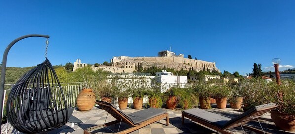 Terrace/patio - Stunning Acropolis view apartment (Athina)