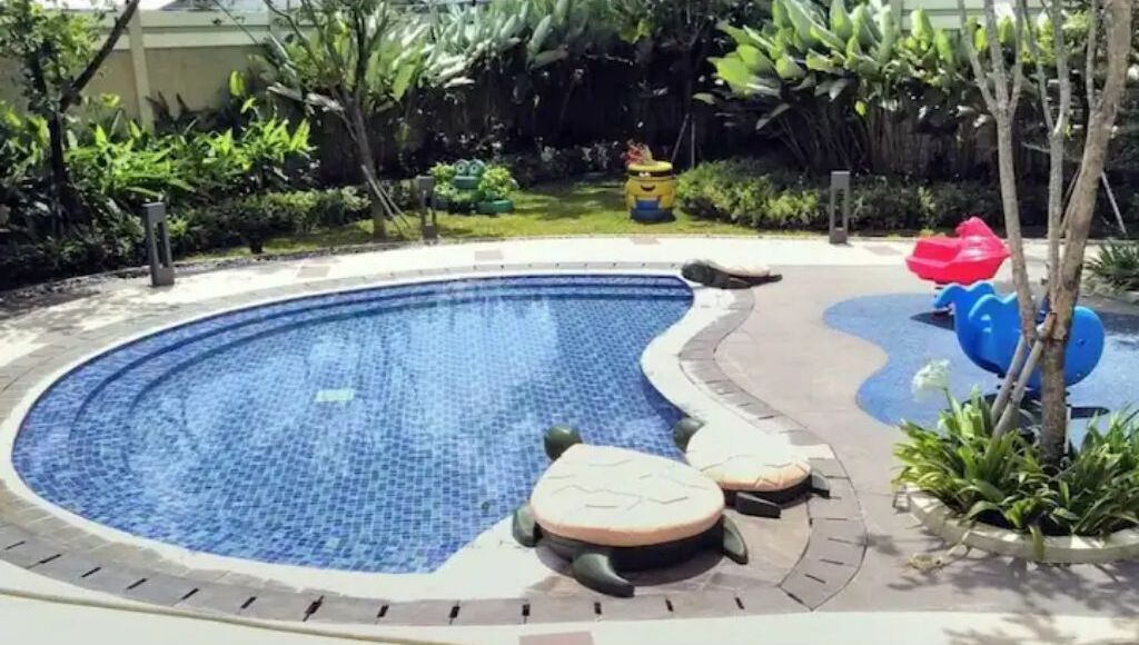 Alberca al aire libre 