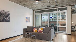 Living area - Union Station Loft • Covered Parking • Gym • Patio (Denver)