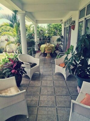 Terrace/patio - 3 Bedroom Villa With Private Pludge Pool in Albion (Flic en Flac)