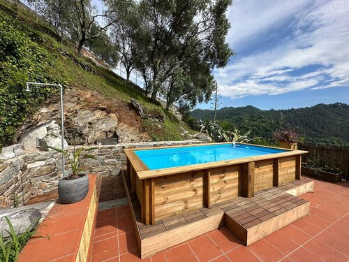 The Colletto degli Ulivi - a terrace overlooking the sea and the hills of Versilia