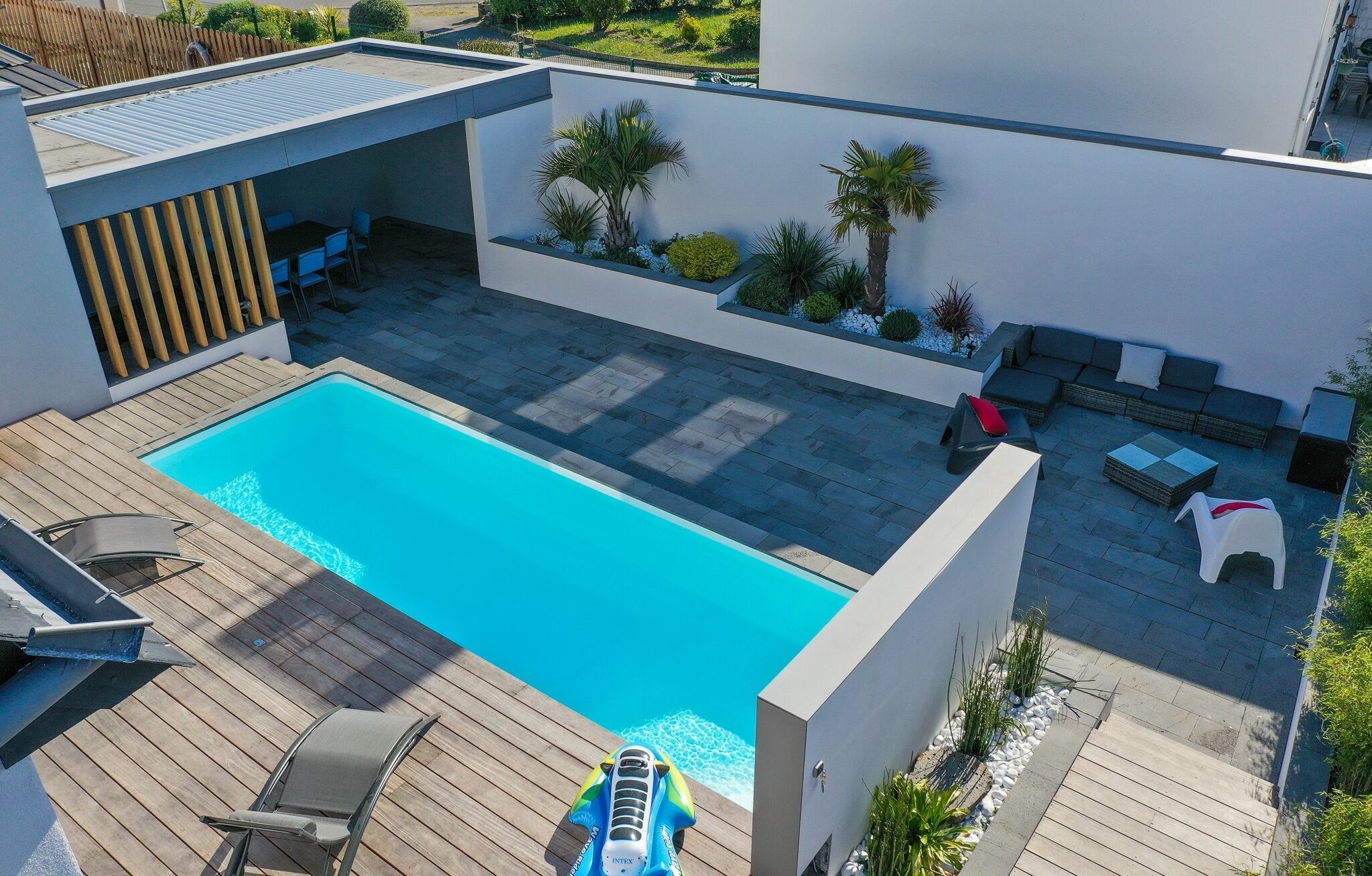 Beheizter Pool