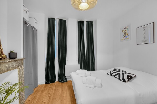 1 Schlafzimmer, kostenloses WLAN, Bettwäsche