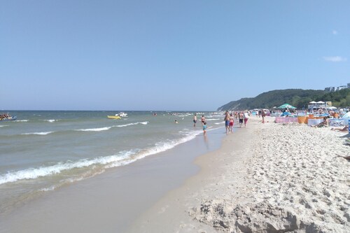 Casa en Wisełka cerca de la playa Báltica