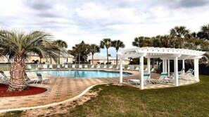 Outdoor pool, a heated pool - Maravilla 1413, Beach Service, 2 pools, Internet (Miramar Beach)