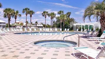 Utomhuspool och uppvÀrmd pool