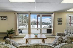 Smart TV, table football, books