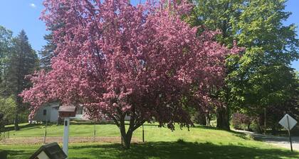 The Chellis House at 111 Elm St Newfield ME … private 2 floor accommodation