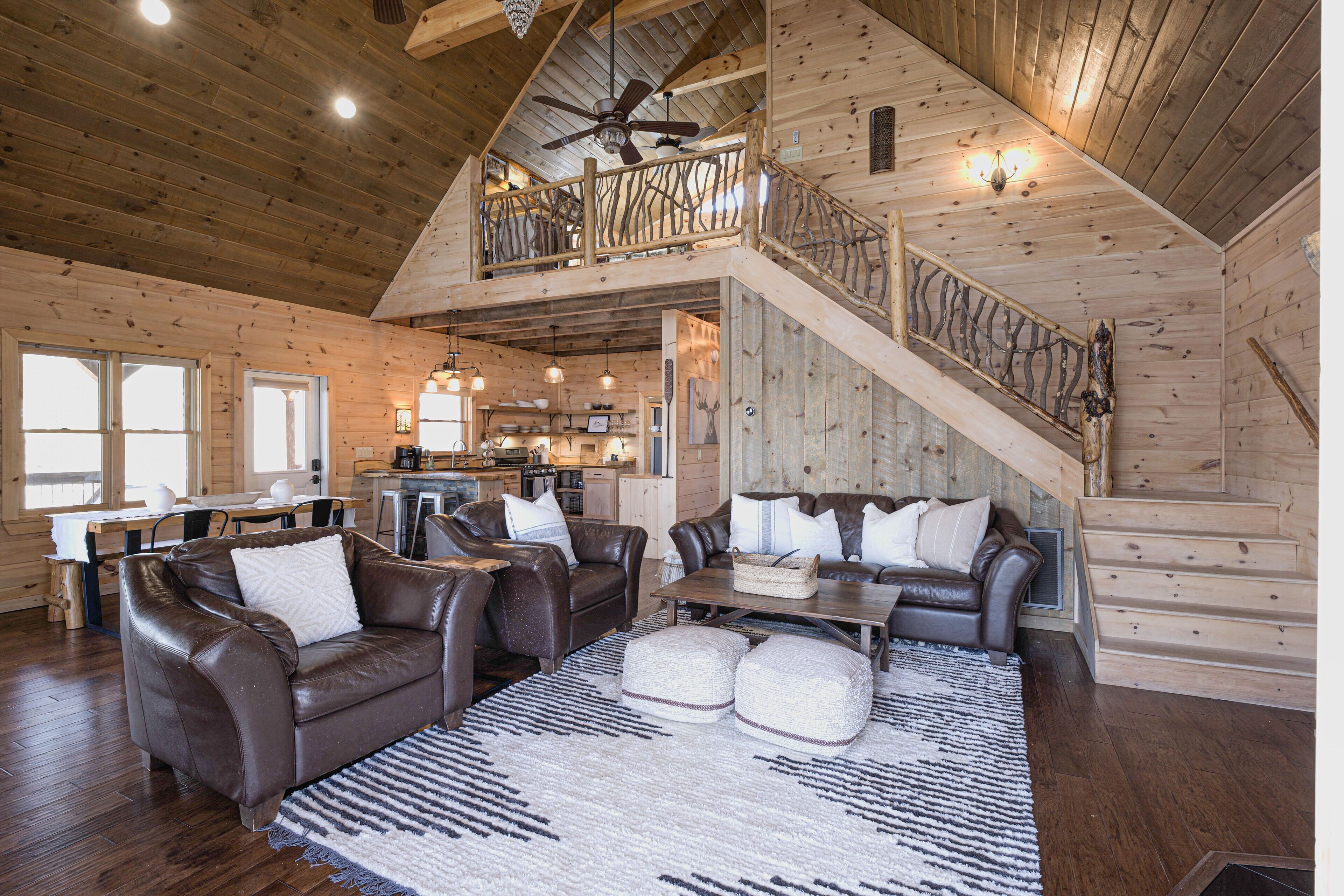 Smart TV, fireplace, video games, table football