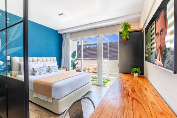 Studio | Minibar, in-room safe, laptop workspace, blackout drapes - Trendy Apartments in Palermo - by BueRentals (Buenos Aires)