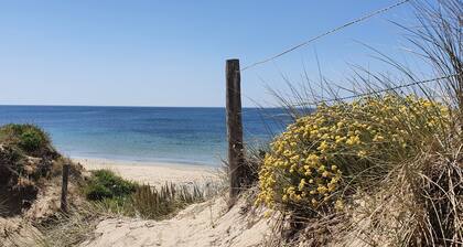 House with garden 5 minutes from the beach