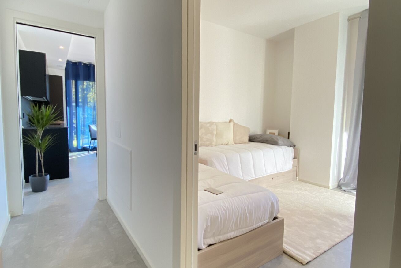 2 bedrooms, iron/ironing board, travel crib, WiFi