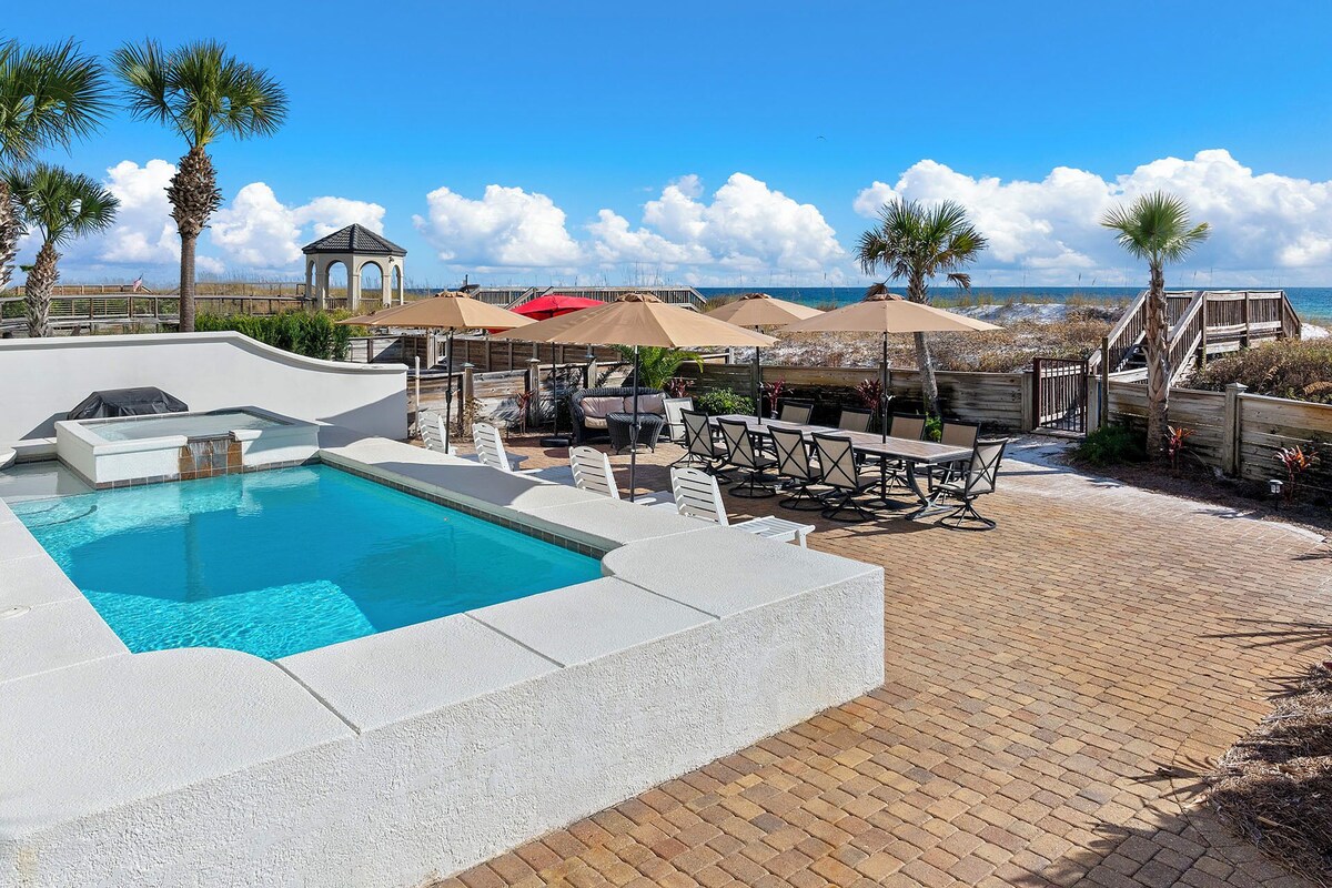 Photo 30 of Villa Vittoria - Gulf Front, Private Pool, Pet Friendly, Free Beach Service!