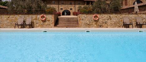 Seasonal outdoor pool