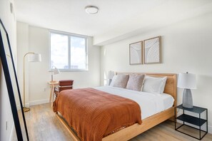 2 chambres, fer et planche Ă repasser, Wi-Fi, draps fournis