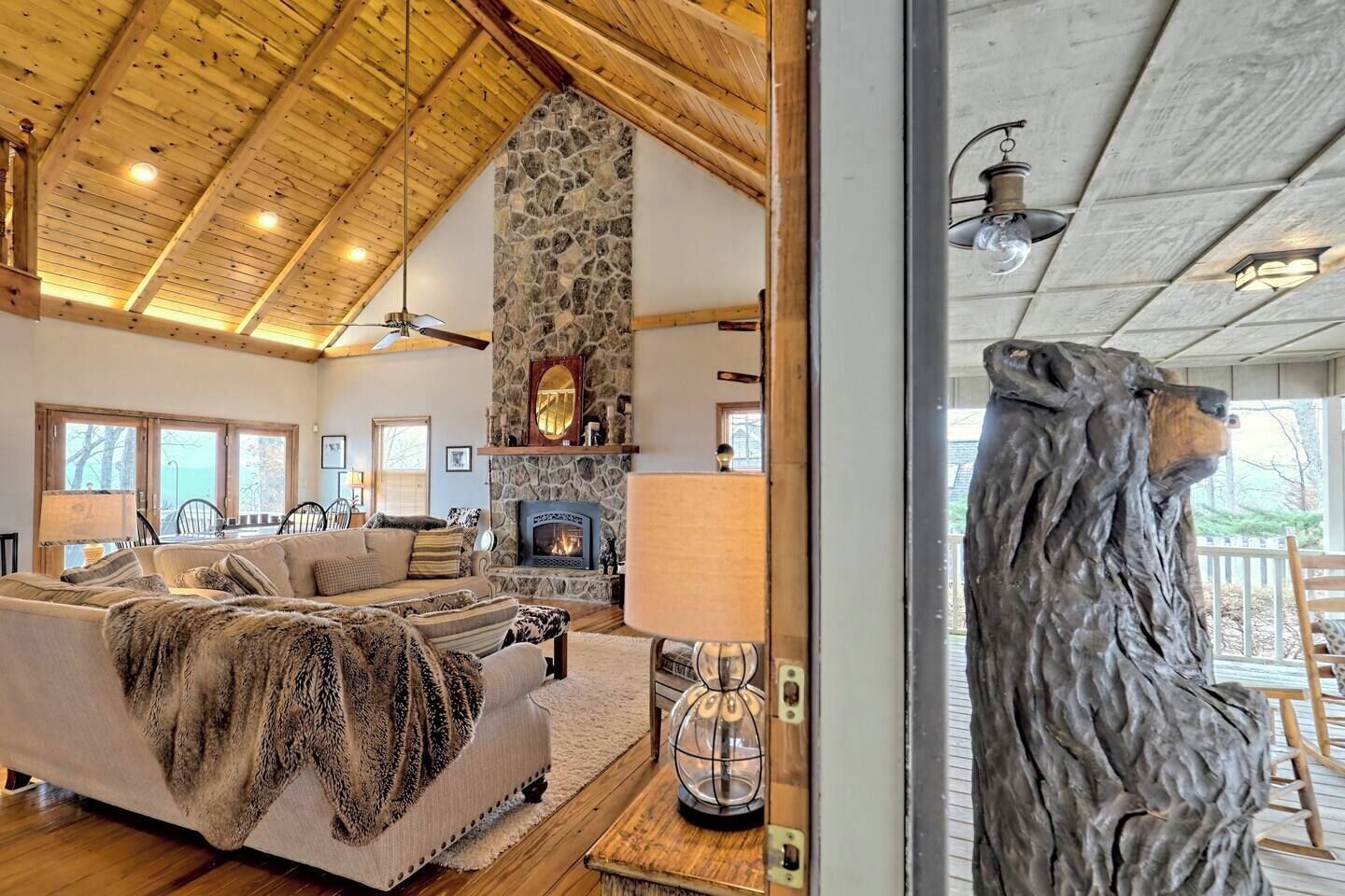 Smart TV, oficina, monitor de computadora, impresora