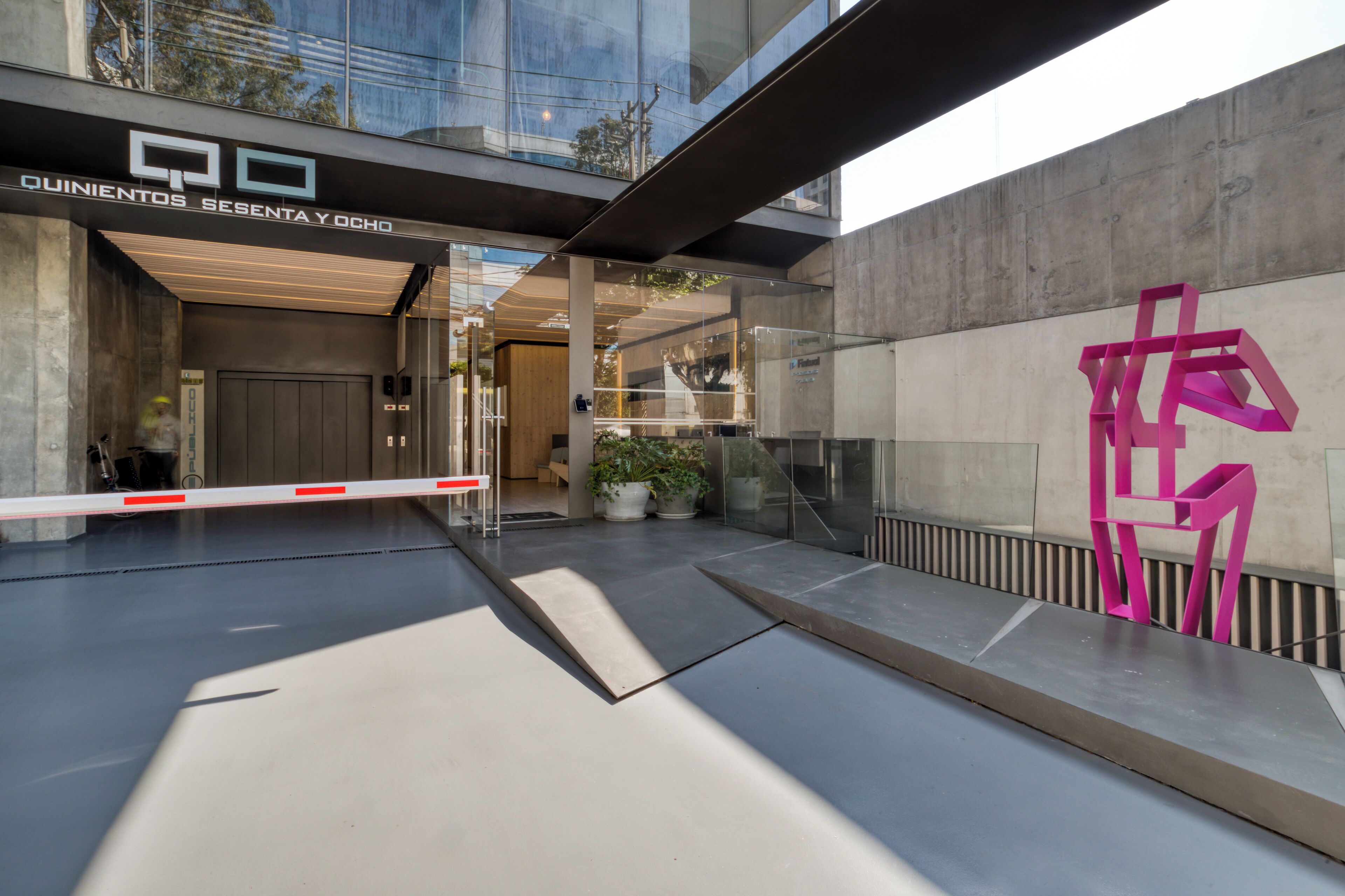 Fassade der Unterkunft