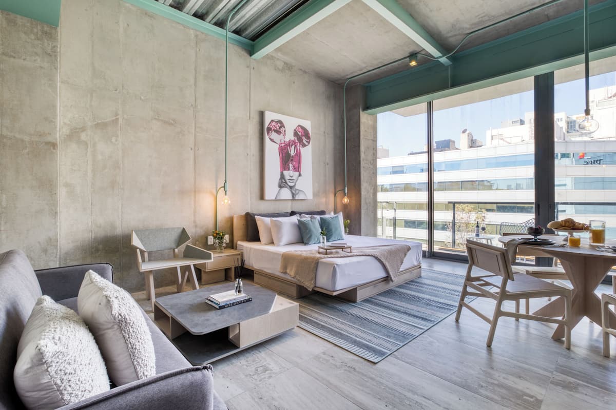 Standard Suite with Balcony | Premium bedding, in-room safe, iron/ironing board, free WiFi