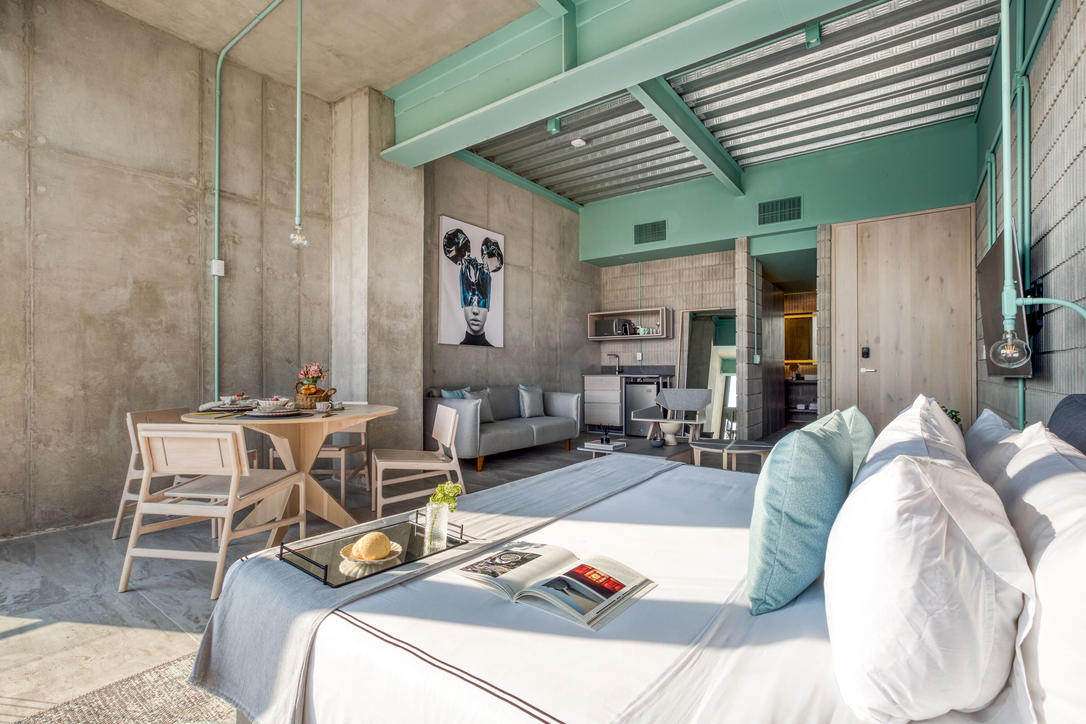 Premium Suite with Spectacular Balcony | Hochwertige Bettwaren, Zimmersafe, Bügeleisen/Bügelbrett