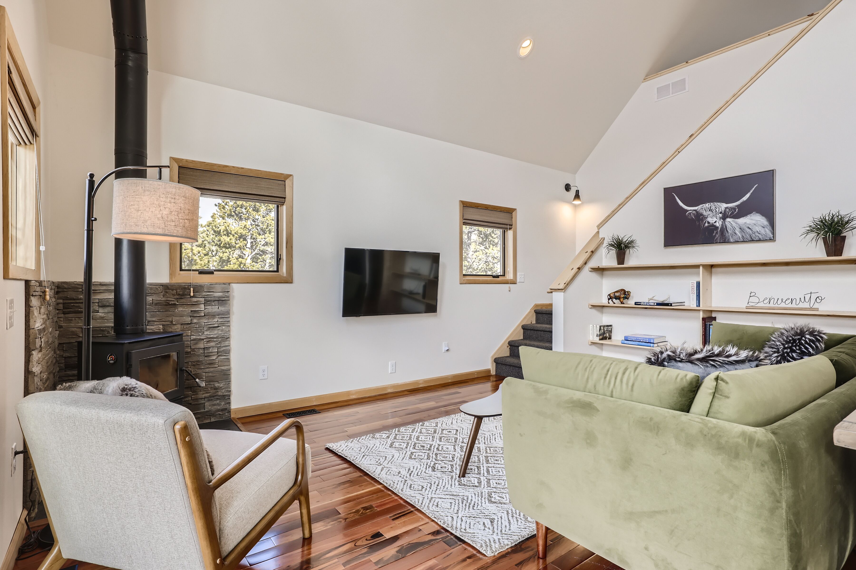 Smart-tv och böcker